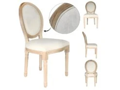 Chaise Eleonor Beige -Mobilier De Restaurant chaise 17922881