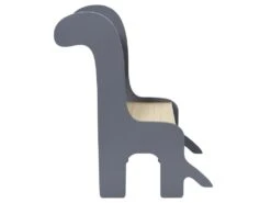 Chaise Enfant Dino Grise Et Bois - Gris 7 Chaise Enfant Dino Grise Et Bois - Gris -Mobilier De Restaurant chaise 18076509