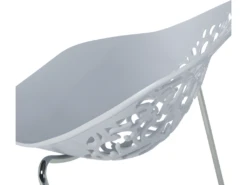 Ensemble De 4 Chaises Grises MUMFORD 19 Ensemble De 4 Chaises Grises MUMFORD -Mobilier De Restaurant chaise 18195823