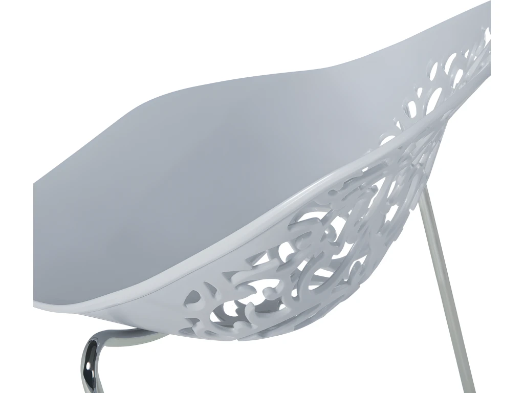 Ensemble De 4 Chaises Grises MUMFORD 10 Ensemble De 4 Chaises Grises MUMFORD – Image 10