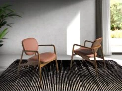 Fauteuil En Similicuir Et Pieds En Frêne 4118 ANGEL CERDA -Mobilier De Restaurant chaise 18430333