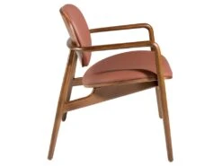 Fauteuil En Similicuir Et Pieds En Frêne 4118 ANGEL CERDA -Mobilier De Restaurant chaise 18430339