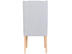 Lot De 2 Chaises De Salle à Manger Gris Clair CHAMBERS 16 Lot De 2 Chaises De Salle à Manger Gris Clair CHAMBERS -Mobilier De Restaurant chaise 18447545