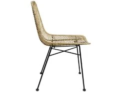 Chaise Tamara En Rotin Naturel (lot De 2) -Mobilier De Restaurant chaise 18752197