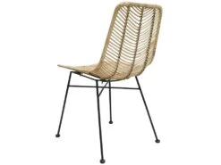 Chaise Tamara En Rotin Naturel (lot De 2) -Mobilier De Restaurant chaise 18752201