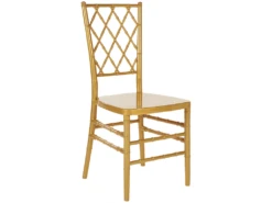 Lot De 2 Chaises Dorées CLARION -Mobilier De Restaurant chaise 18863697