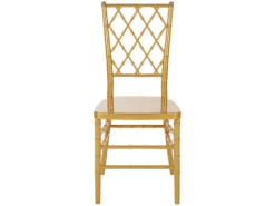 Lot De 2 Chaises Dorées CLARION -Mobilier De Restaurant chaise 18863699