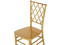 Lot De 2 Chaises Dorées CLARION -Mobilier De Restaurant chaise 18863703