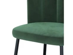 Chaise Rosy En Velours Vert (lot De 2) -Mobilier De Restaurant chaise 19471667
