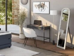 Lot De 2 Chaises Avec Accoudoirs En Velours Côtelé Et Métal - Crème - MORONI De Pascal MORABITO -Mobilier De Restaurant chaise 19513009