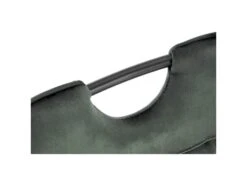 Chaise Design En Tissu Velours 46 X 58 X 83 Cm - Vert Foncé -Mobilier De Restaurant chaise 19816689