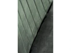 Chaise Design En Tissu Velours 46 X 58 X 83 Cm - Vert Foncé -Mobilier De Restaurant chaise 19816691