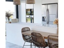 Chaise En Rotin Et Métal Rattan (lot De 2) -Mobilier De Restaurant chaise 20001001