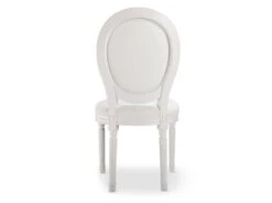 Lot De 20 Chaises Médaillon Louis XVI Simili (P.U) Blanc -Mobilier De Restaurant chaise 20010211
