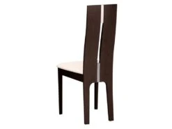 Lot De 6 Chaises SALENA - Hêtre Massif Wengé -Mobilier De Restaurant chaise 202983