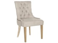 Chaise Beige 60 X 56 X 92.45 Cm - Saundra -Mobilier De Restaurant chaise 21034573