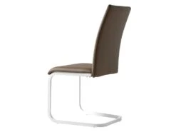 Duo De Chaises Similicuir Marron - LUMBA -Mobilier De Restaurant chaise 22117103