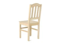 Chaise En Bois à Barreaux Rustique Pin Massif Brut - Région -Mobilier De Restaurant chaise 22134971