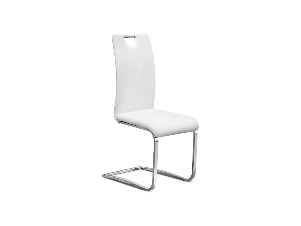 Chaise SOFI PU Blanc, Dimension H99 X L43 X P57 Cm, Idéal Pour Votre Cuisine Ou Salle à Manger 1 Chaise SOFI PU Blanc, Dimension H99 X L43 X P57 Cm, Idéal Pour Votre Cuisine Ou Salle à Manger