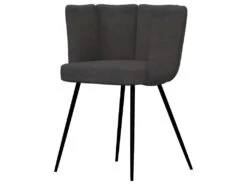 Chaise Cosette En Tissu Bouclé Gris Foncé (lot De 2) 11 Chaise Cosette En Tissu Bouclé Gris Foncé (lot De 2) -Mobilier De Restaurant chaise 22352399