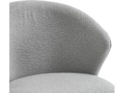 Lot De 2 Chaises De Salle à Manger - Tissu En Sherpa - Gris 11 Lot De 2 Chaises De Salle à Manger - Tissu En Sherpa - Gris -Mobilier De Restaurant chaise 22477349