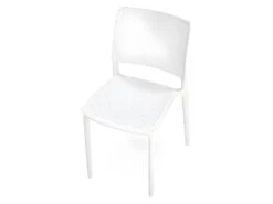 Chaise Design En Polypropylène 42 X 55 X 79 Cm - Blanc -Mobilier De Restaurant chaise 22723907