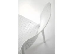 Chaise Design En Polypropylène 42 X 55 X 79 Cm - Blanc -Mobilier De Restaurant chaise 22723915