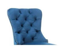 Chaise De Salle à Manger Design 51 X 46 X 98 Cm - Bleu Marine -Mobilier De Restaurant chaise 22723927