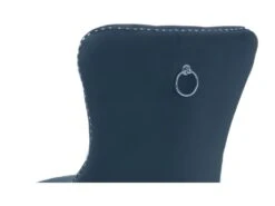 Chaise De Salle à Manger Design 51 X 46 X 98 Cm - Bleu Marine -Mobilier De Restaurant chaise 22723931