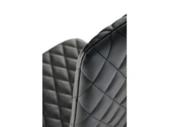 Chaise Design En Cuir écologique 40 X 50 X 98 Cm - Noir -Mobilier De Restaurant chaise 22723995