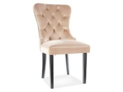 Chaise De Salle à Manger Design 51 X 46 X 98 Cm - Beige