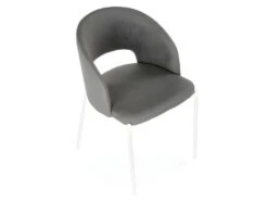 Chaise De Salle à Manger Design 51 X 57 X 77 Cm - Gris -Mobilier De Restaurant chaise 22800039