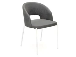 Chaise De Salle à Manger Design 51 X 57 X 77 Cm - Gris -Mobilier De Restaurant chaise 22800041