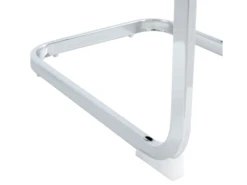 Lot De 4 Chaises De Salle à Manger - En Similicuir - Bleu -Mobilier De Restaurant chaise 22801481