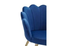 Chaise De Salle à Manger Tulip Velours / Chaise De Cuisine Rembourrée En Métal Shell Chair -Mobilier De Restaurant chaise 22802887