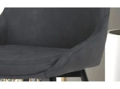 Chaise MICRA PU Gris Foncé, Dimensions: H86 X L49 X P61 Cm, Idéal Pour Un Salon De Prestige 9 Chaise MICRA PU Gris Foncé, Dimensions: H86 X L49 X P61 Cm, Idéal Pour Un Salon De Prestige -Mobilier De Restaurant chaise 22804221