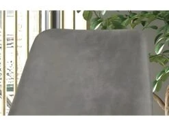 Chaise MICRA PU Micro Fibre Gris, Dimensions: H86 X L49 X P61 Cm, Idéal Pour Un Salon De Prestige -Mobilier De Restaurant chaise 22804229