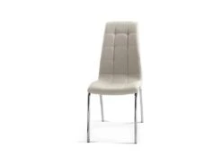 Chaise MERIL PU Cappuccino, Dimensions: H96 X L42 X P55 Cm, Idéal Pour Une Salle A Mangé Tape A L'œil -Mobilier De Restaurant chaise 22858761