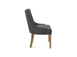 Chaise ROYA Tissus Anthracite, Dimension H93 X L56 X P60, Idéal Pour Votre Cuisine Ou Salle à Manger -Mobilier De Restaurant chaise 22925777