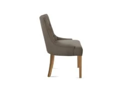 Chaise ROYA Tissu Taupe, Dimension H93 X L56 X P60 Cm, Idéal Pour Votre Cuisine Ou Salle à Manger -Mobilier De Restaurant chaise 22925815