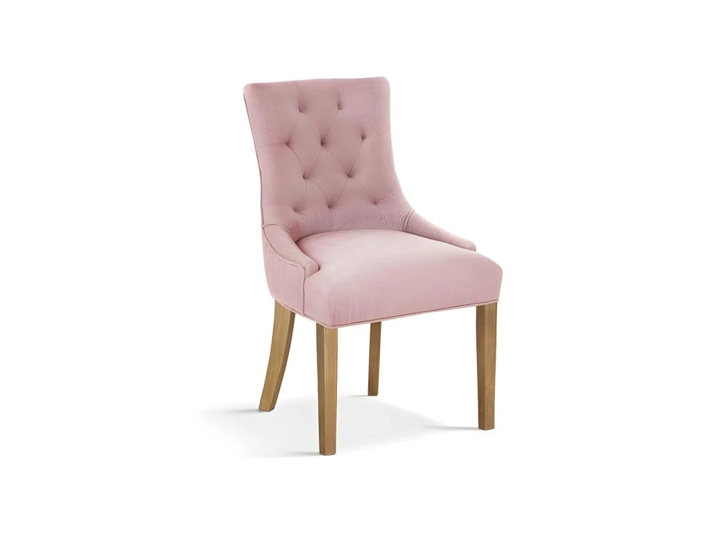 Chaise ROYA Tissus Rose, Dimension H93 X L56 X P60, Idéal Pour Votre Cuisine Ou Salle à Manger 1 Chaise ROYA Tissus Rose, Dimension H93 X L56 X P60, Idéal Pour Votre Cuisine Ou Salle à Manger