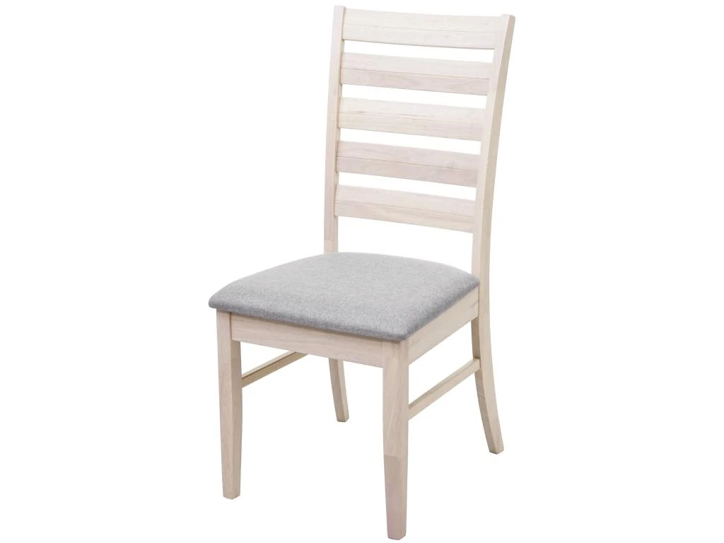 Lot De 6 Chaises De Salle à Manger Cuisine Chaise Tissu Gris Et Bois Massif Clair 04_0000850 2 Lot De 6 Chaises De Salle à Manger Cuisine Chaise Tissu Gris Et Bois Massif Clair 04_0000850 – Image 2