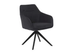 Lot De 2 Chaises MUSE - Avec Accoudoirs - Tissu - Anthracite 10 Lot De 2 Chaises MUSE - Avec Accoudoirs - Tissu - Anthracite -Mobilier De Restaurant chaise 23023745