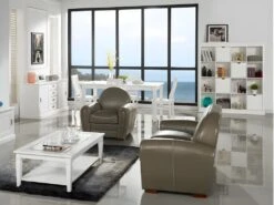 Lot De 6 Chaises GUERANDE - Pin Blanc -Mobilier De Restaurant chaise 244099