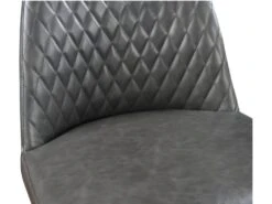 Lot De 2 Chaises JOPLIN - Simili & Métal - Anthracite 12 Lot De 2 Chaises JOPLIN - Simili & Métal - Anthracite -Mobilier De Restaurant chaise 319353