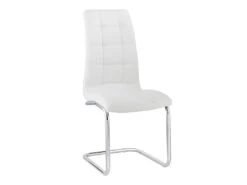 Lot De 6 Chaises NADYA - Simili - Blanc -Mobilier De Restaurant chaise 327841