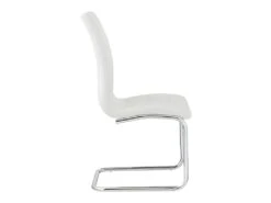 Lot De 6 Chaises NADYA - Simili - Blanc -Mobilier De Restaurant chaise 327845
