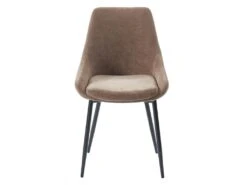 Lot De 6 Chaises MASURIE - Tissu - Taupe 11 Lot De 6 Chaises MASURIE - Tissu - Taupe -Mobilier De Restaurant chaise 387301