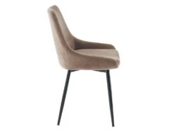 Lot De 6 Chaises MASURIE - Tissu - Taupe 9 Lot De 6 Chaises MASURIE - Tissu - Taupe -Mobilier De Restaurant chaise 387303