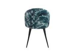 Lot De 2 Chaises PALMERA - Tissu Et Métal - Motif Palmier 10 Lot De 2 Chaises PALMERA - Tissu Et Métal - Motif Palmier -Mobilier De Restaurant chaise 398615